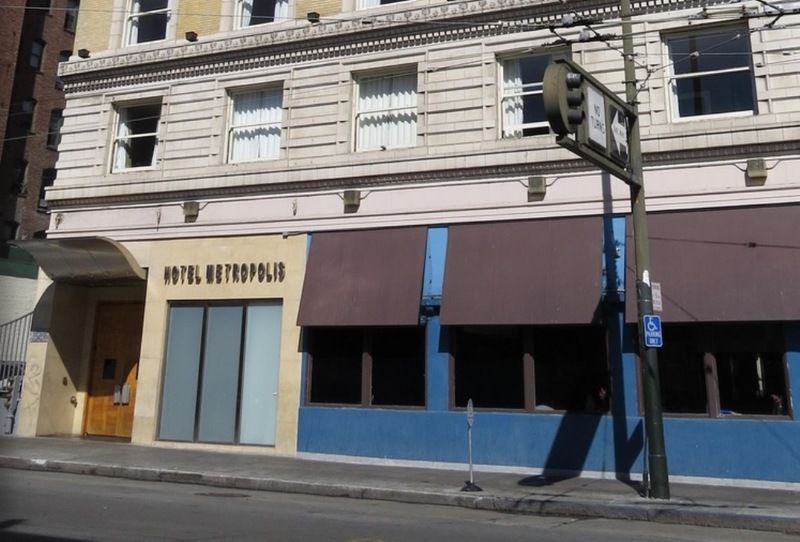 Hotel Metropolis サンフランシスコ エクステリア 写真