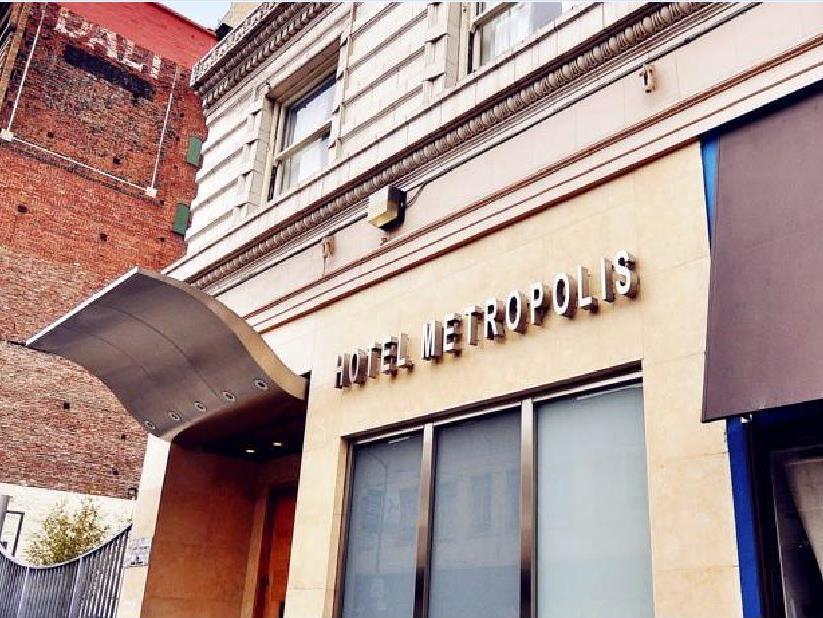 Hotel Metropolis サンフランシスコ エクステリア 写真