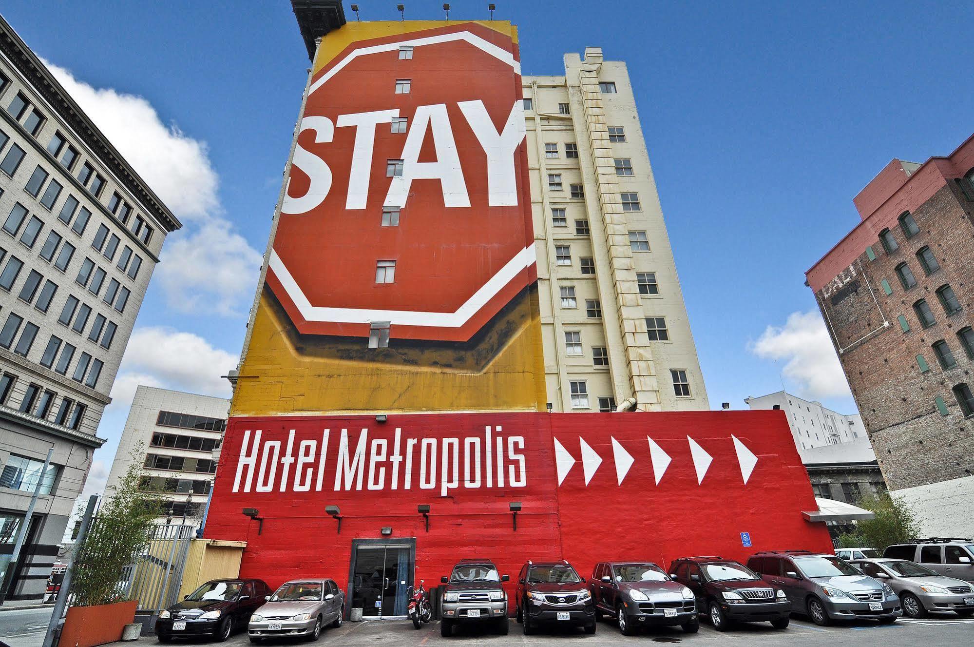 Hotel Metropolis サンフランシスコ エクステリア 写真