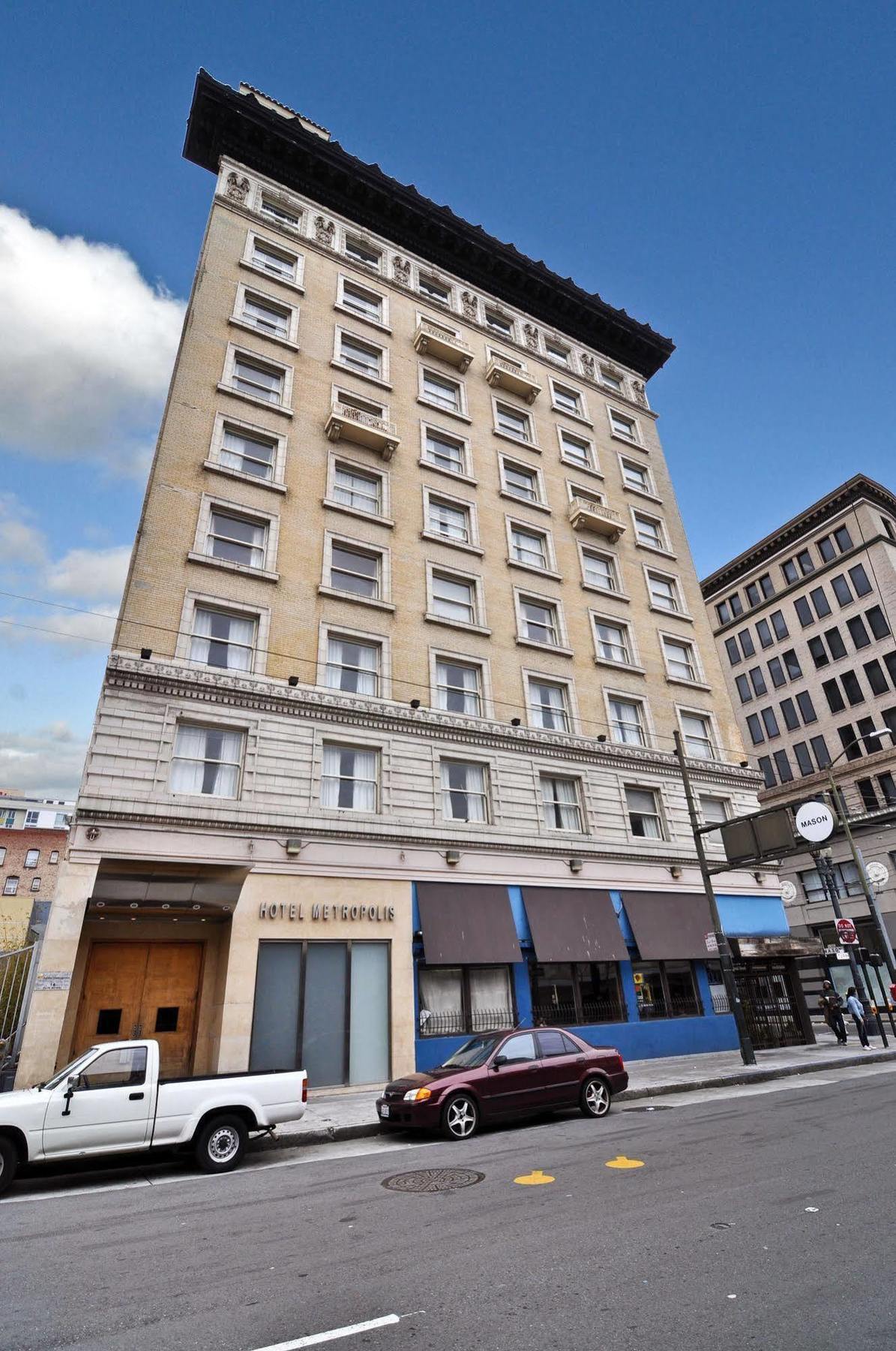 Hotel Metropolis サンフランシスコ エクステリア 写真